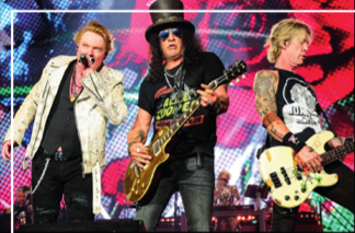 Arte do evento GUNS N’ ROSES