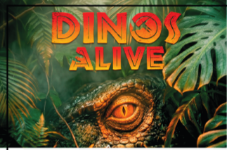 Arte do evento DINOS ALIVE