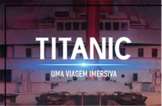 Arte do evento TITANIC EXHIBITION